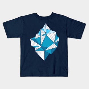 Geometric Iceberg Kids T-Shirt
